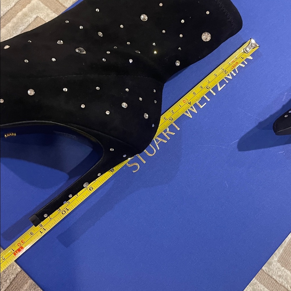 NEW! STUART WEITZMAN RHINESTONE BOOTIES - Picture 10 of 11
